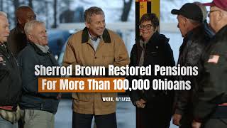 Sherrod Brown  Restoring Pensions [upl. by Erena]