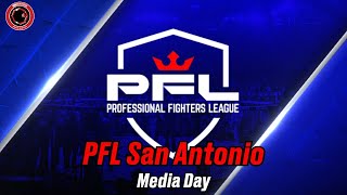 PFL San Antonio Live MMA Mania Media Day Stream  Delija vs Moldavsky [upl. by Einnaj]