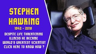 Stephen Hawking Documentary  A Visionary Physicist 19422018  Worlds greatest scientist [upl. by Accire218]