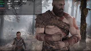 God of War PS4 Settings on Radeon 780M Ryzen 7 8700G Ryzen 7 8840HS Ryzen 7 7840HS ect Test [upl. by Spencer262]