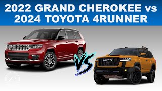 2022 JEEP GRAND CHEROKEE vs 2024 TOYOTA 4RUNNER  IS THE 6th GEN 2024 4RUNNER ALREADY IN TROUBLE [upl. by Erodeht617]