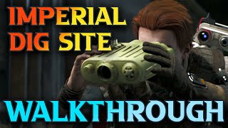 Star Wars Jedi Fallen Order ZEFFO Imperial Dig Site Walkthrough [upl. by Flight118]