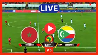 🔴highlights MOROCCO VS COMOROS  20  AFRICA CUP OF NATIONS  AFCON 2022 GAMEPLAY [upl. by Ardnayek]