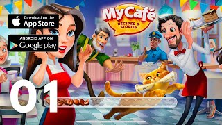 My Cafe Restaurant Gameplay  Part 1  Starting Out Strong [upl. by Viens]