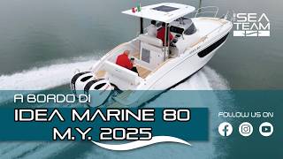 A bordo di Idea Marine 80 MY 2025 [upl. by Amimej]