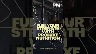 PROLUXE NUTRITION bodybuilding fitness gym motivation wheyprotein [upl. by Ocramed523]