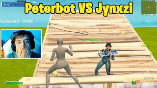 Peterbot VS Jynxzi 1v1 TOXIC Buildfights [upl. by Eissoj]