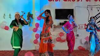 Dance on DiversityAnnual Function 2024 CD Public Inter College ChinhatLucknow [upl. by Karel898]