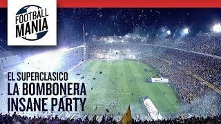 La Bombonera Insane Party  Boca Juniors Amazing Entrance Vs River Plate [upl. by Imis]