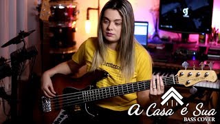 A Casa É Sua  Casa Worship  BASS COVER  Giane Rangel [upl. by Jacobina]