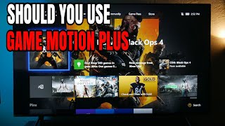 How Game Motion Plus Works on Samsung TVs [upl. by Naic208]