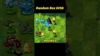 PVZ 1 Fusion Challenge 6 Plant Boxes vs 6 Zombie Boxespvz plantsvszombies pvzchallenge [upl. by Renraw870]