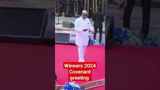 WINNERS 2024 covenant greetings shortsviral gospelshorts winnerschapel bishopdavidoyedepo [upl. by Ollehcram]