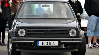 Brutal Golf Mk2 1150HP 16V Turbo Acceleration from BobaMotoring [upl. by Raseda98]