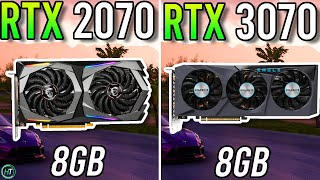 RTX 2070 vs RTX 3070  Ryzen 5 5600X [upl. by Judas]