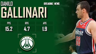 MILWAUKEE BUCKS Danilo Gallinari ᴴᴰ [upl. by Neerehs]