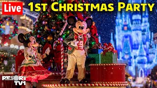 🔴Live First Mickeys Very Merry Christmas Party 2023  Walt Disney World Live Stream [upl. by Nodnrb]