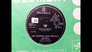 Adge Cutler and The Wurzels  The Champion Dung Spreader 1967 Columbia DB 8145 aside Vinyl rip [upl. by Anilak378]