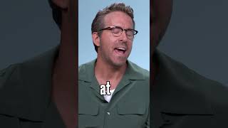 Ryan Reynolds HILARIOUS Hugh Jackman impression 😭 [upl. by Duer947]