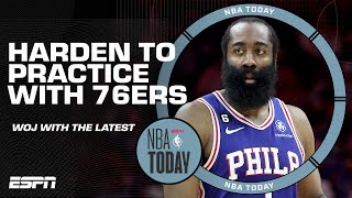 Woj James Harden expected to arrive at 76ers practice in Colorado  NBA Today [upl. by Josephson]