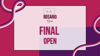 ROSARIO OPEN  GRAN FINAL OPEN  SALA 1 [upl. by Laehcim]