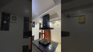 Hindware Smart Appliances ISLAND CHIMNEY Installation process hindware chimney shorts ytshorts [upl. by Atinit981]