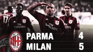 ParmaMilan 45 Highlights  AC Milan Official [upl. by Yentterb]