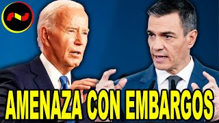 Estados Unidos AMENAZA a Sánchez con EMBARGOS por sus IMPAGOS [upl. by Kinchen]