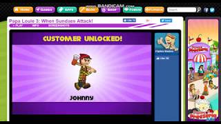 Papa louie 3 Walkthrough Level 4 Rescue Johnny [upl. by Lionel993]