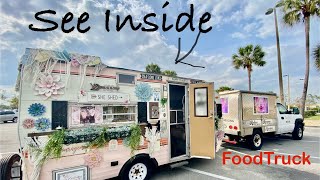 TOUR inside DIY TRAVEL TRAILER amp converted FOOD TRUCK TOUR Tiny Home on Wheels​⁠ bodegacooler [upl. by Sheeree]