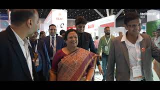 Techtextil India 2023  Day 1 Glimpses [upl. by Misab]