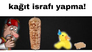 Bi dürümü daha kağıda saramıyoruz döner efsanesi shawarma [upl. by Lazos]