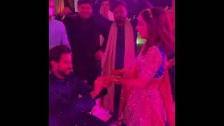 Saboor ali and Ali ansari dance on wedding [upl. by Aibun621]