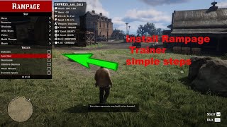 how to install menu trainer in rdr 2  rampage [upl. by Onailil]