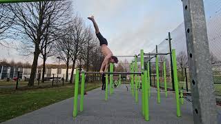 Training beim Calisthenics Park am Stadion in Flensburg  Tim Jost [upl. by Mann]