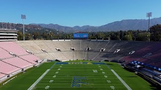 Getting the Rose Bowl Ready for Game Day  Big Ten Football [upl. by Ninel380]