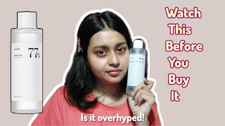 Anua Heartleaf 77 Soothing Toner Review Nonsponsored [upl. by Suirauqram871]