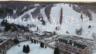 4K HORSESHOE SKI RESORT  BARRIE  ONTARIO  CANADA [upl. by Nahsar]