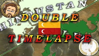 EU4 Youtubers Double Timelapse  Kilwa  Sansho vs Zlewikk [upl. by Ycnalc]