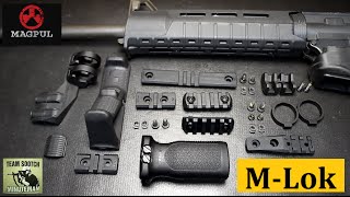 Magpuls New Mlok Accessories amp Key Mod Comparison [upl. by Naasar]