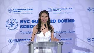 2022 Gala Speaker Yushan Li a 12th grader at Leaders High School [upl. by Anaela]