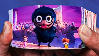 Hotel Transylvania 3 Flipbook  DJ Battle Scene Flip Book [upl. by Nomaid]