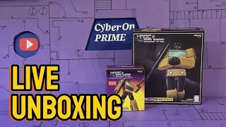 LIVE UNBOXING Transformers Magic Square Munitioner alias Swindle Mp amp Legends scale [upl. by Harrietta]