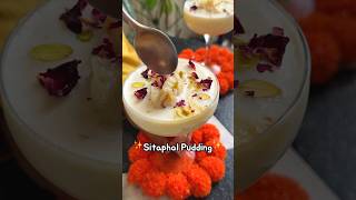 Sitaphal pudding Custard apple delight shorts diwali [upl. by Novej]