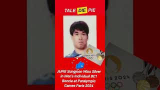 Jung Sungjoon Shines at Paralympic Games Paris 2024  Boccia Mens Individual paralympics shorts [upl. by Snebur]