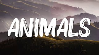 Animals  Maroon 5 Lyrics [upl. by Uhayile]