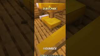 ETAGENBETT MIT PRIVATSPHÄRE IN MINECRAFT shorts [upl. by Erickson]