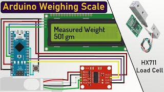 DIY Arduino Weighing Scale with Load Cell amp HX711 Module  Full Calibration [upl. by Marlow]