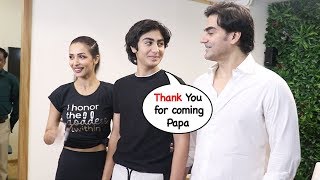 Arbaaz Khan amp Malaika Arora Back Together After Divorce For Son Arhaan Khan New Gym launch [upl. by Niela]