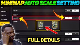 AUTO SCALE FREE FIRE  MINIMAP SETTING FREE FIRE  FREE FIRE MAP SETTINGS  FREE FIRE AUTO SCALE [upl. by Letnoj]